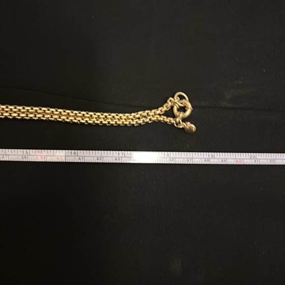 J. Crew. Gold hassle rhinestone necklace - Picture 6 of 6